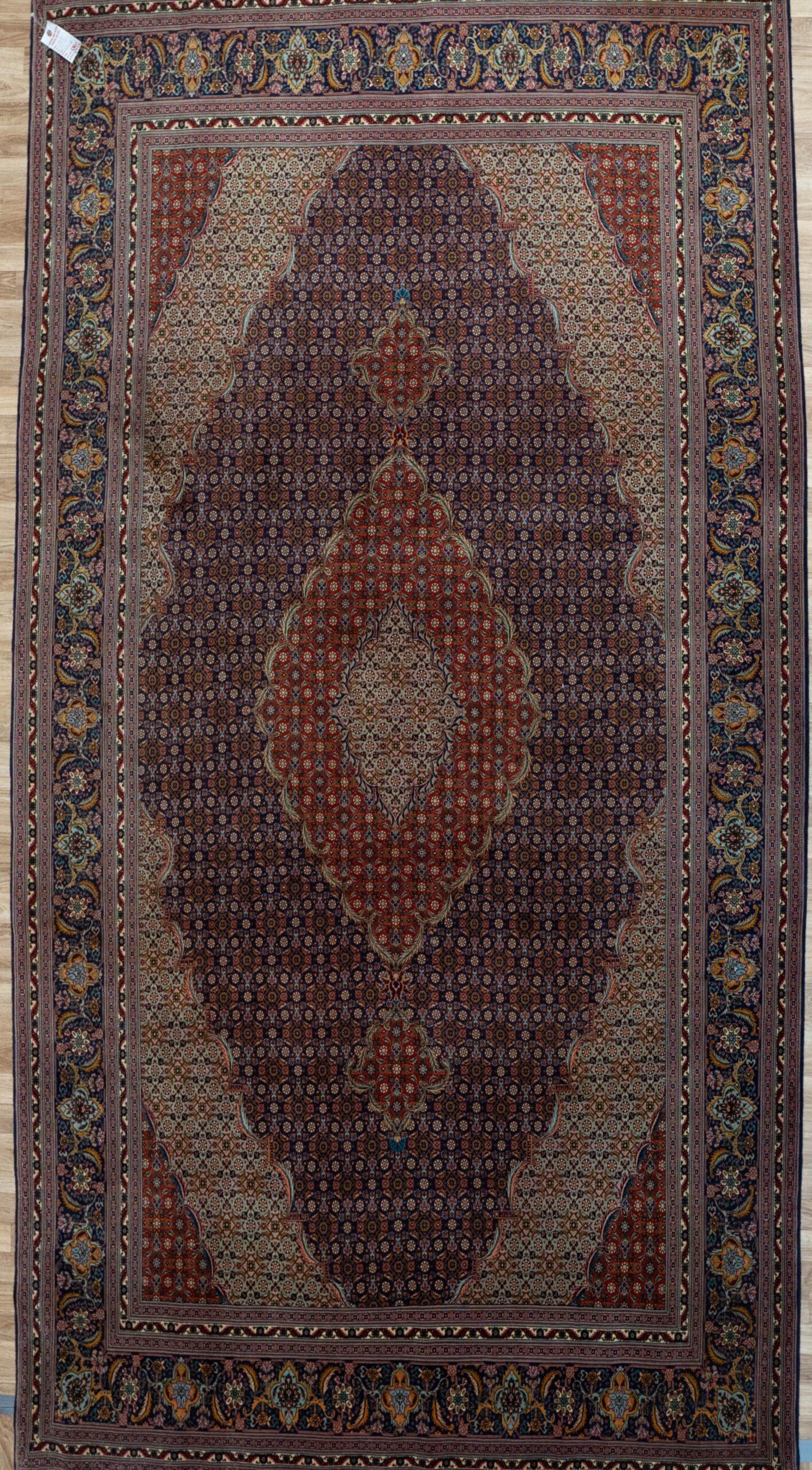 Tabriz Wool Rug 7.5x10.4