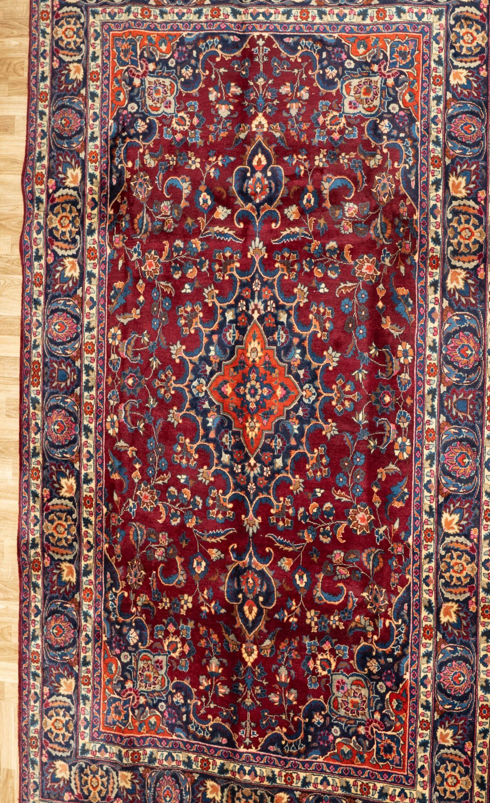 Mashad Wool Rug 6.8x9.8