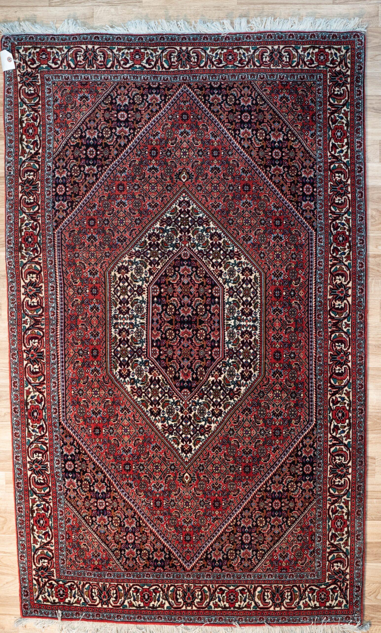 Bidjar Wool Rug 3.9'x5'