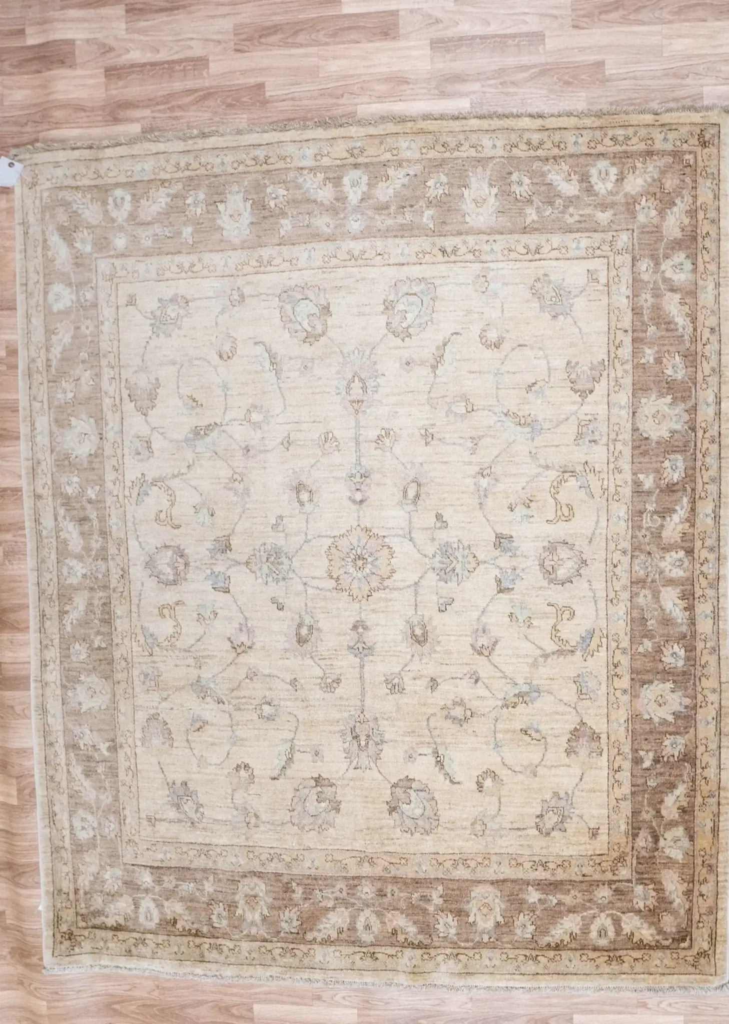 Chobi Wool Rug 6.1 x 6.1'