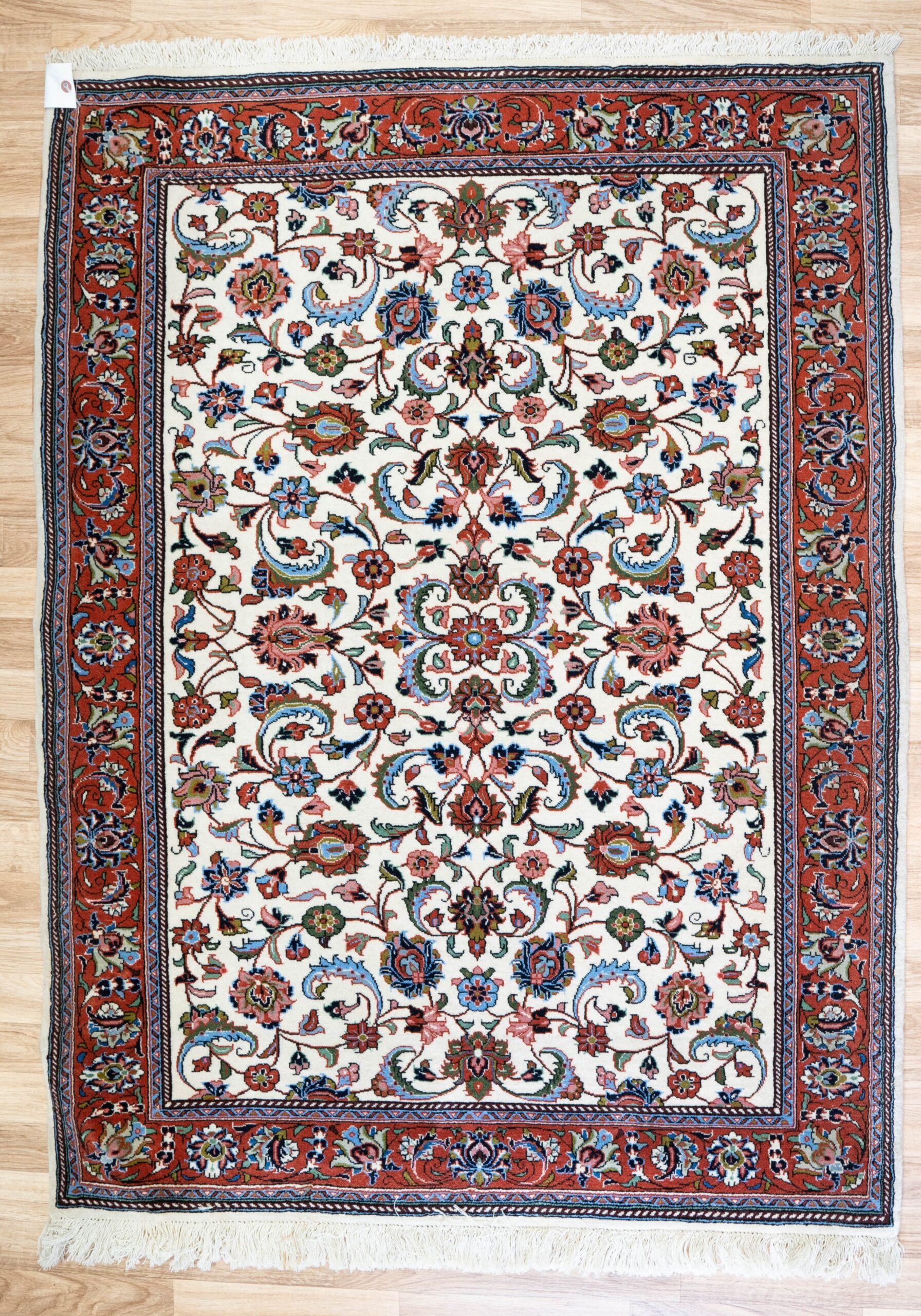 Sarouk Kurk Wool Rug 3.2'x5.2'