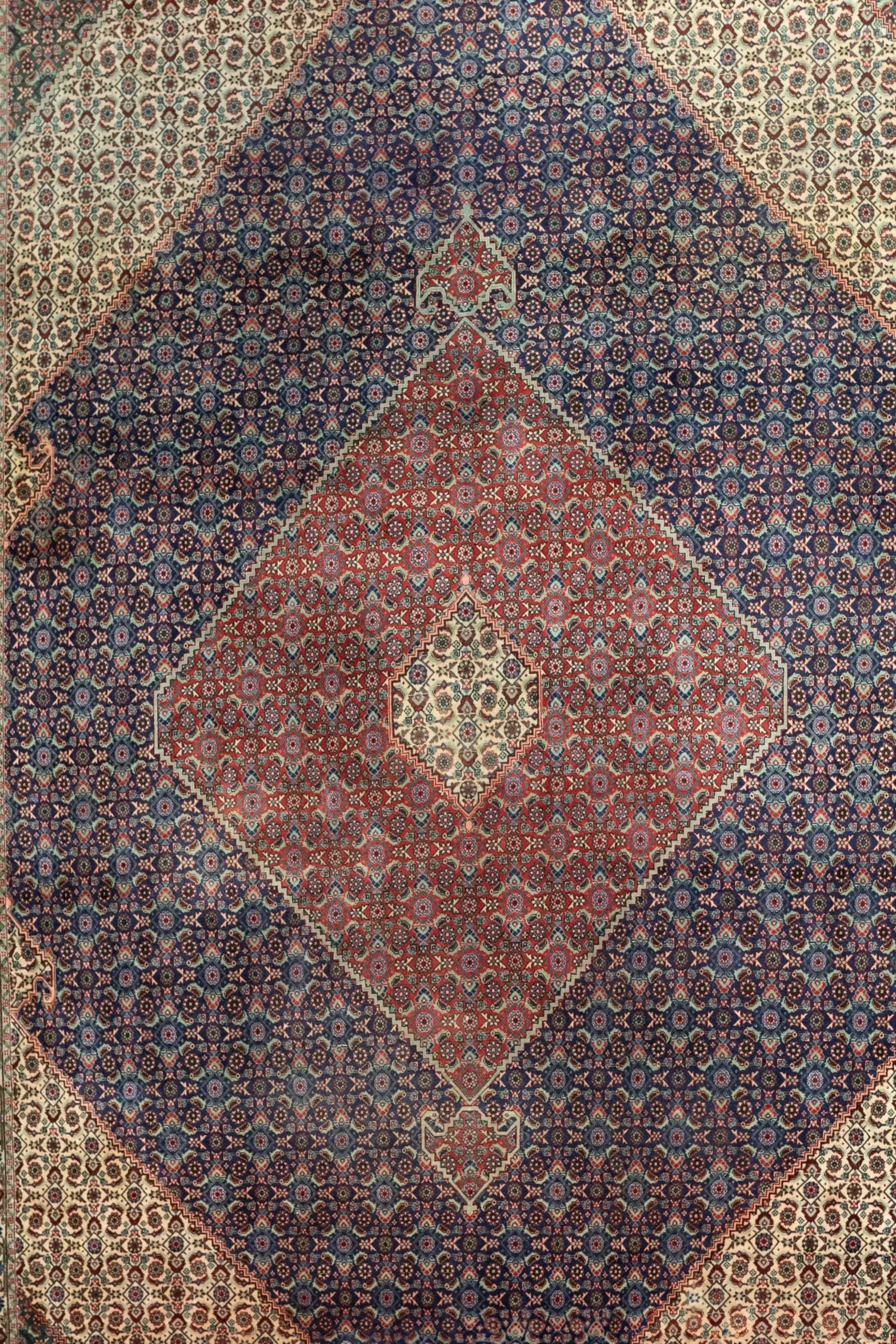 Tabriz Wool Rug 9.7 x 12.9