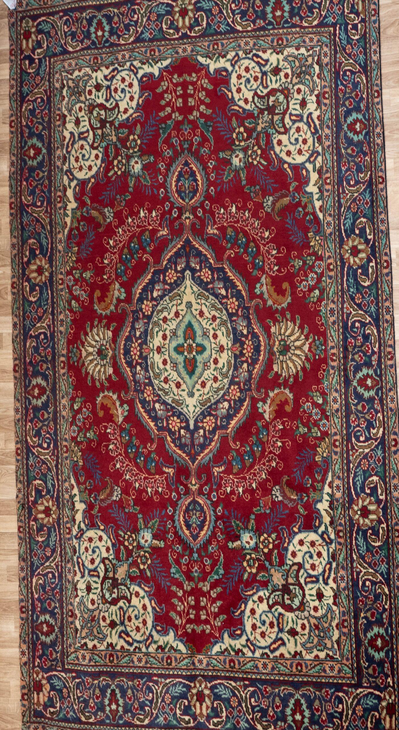 Tabriz Wool Rug 6.6x9.7