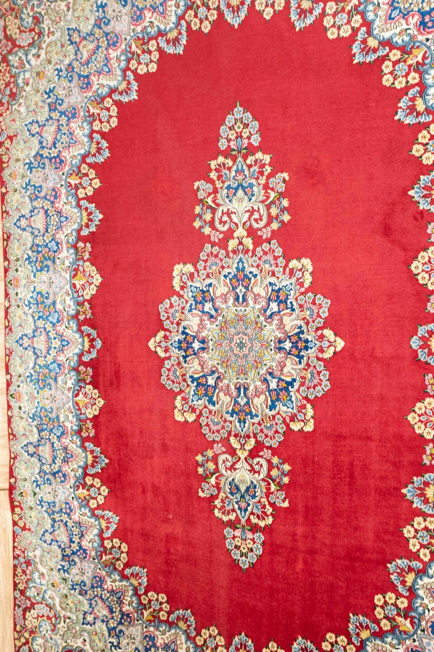Kerman Wool Rug 8.9x11.9