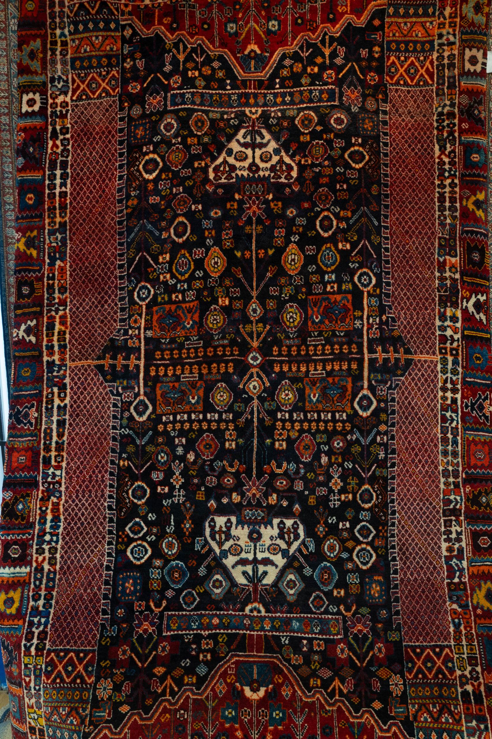 Qashqai Wool Rug 1.8'x4.10'