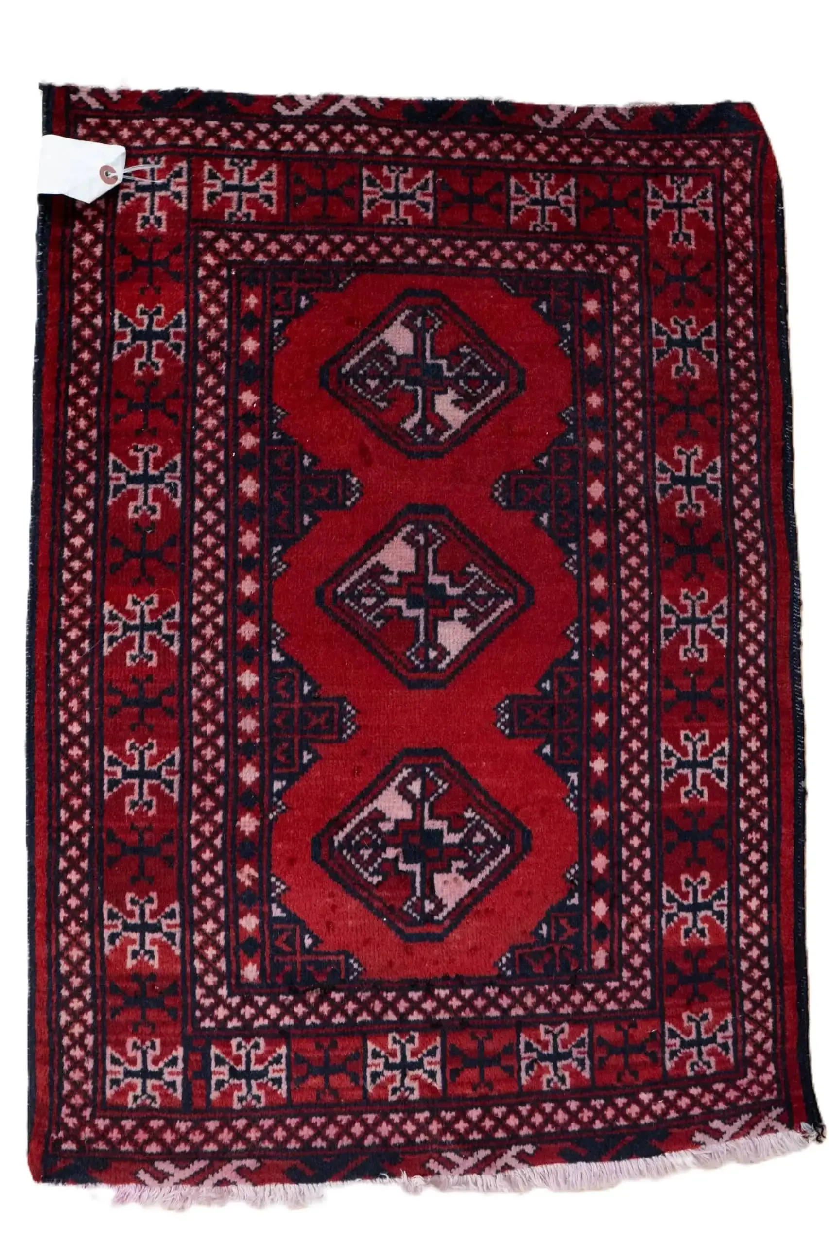 Bokhara Wool Rug 3 x 2'