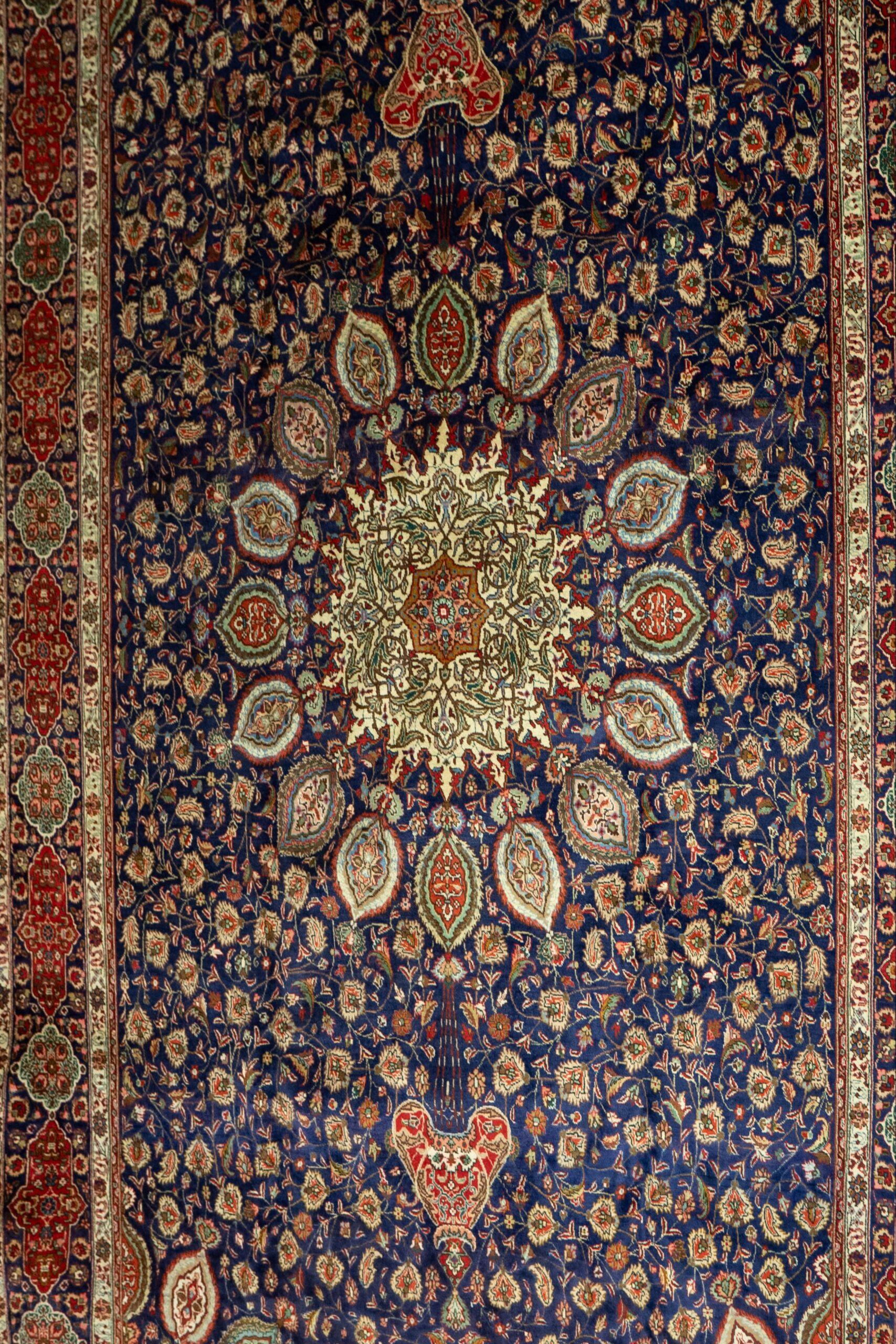 Tabriz Kurk Wool Rug 10.0x15.0