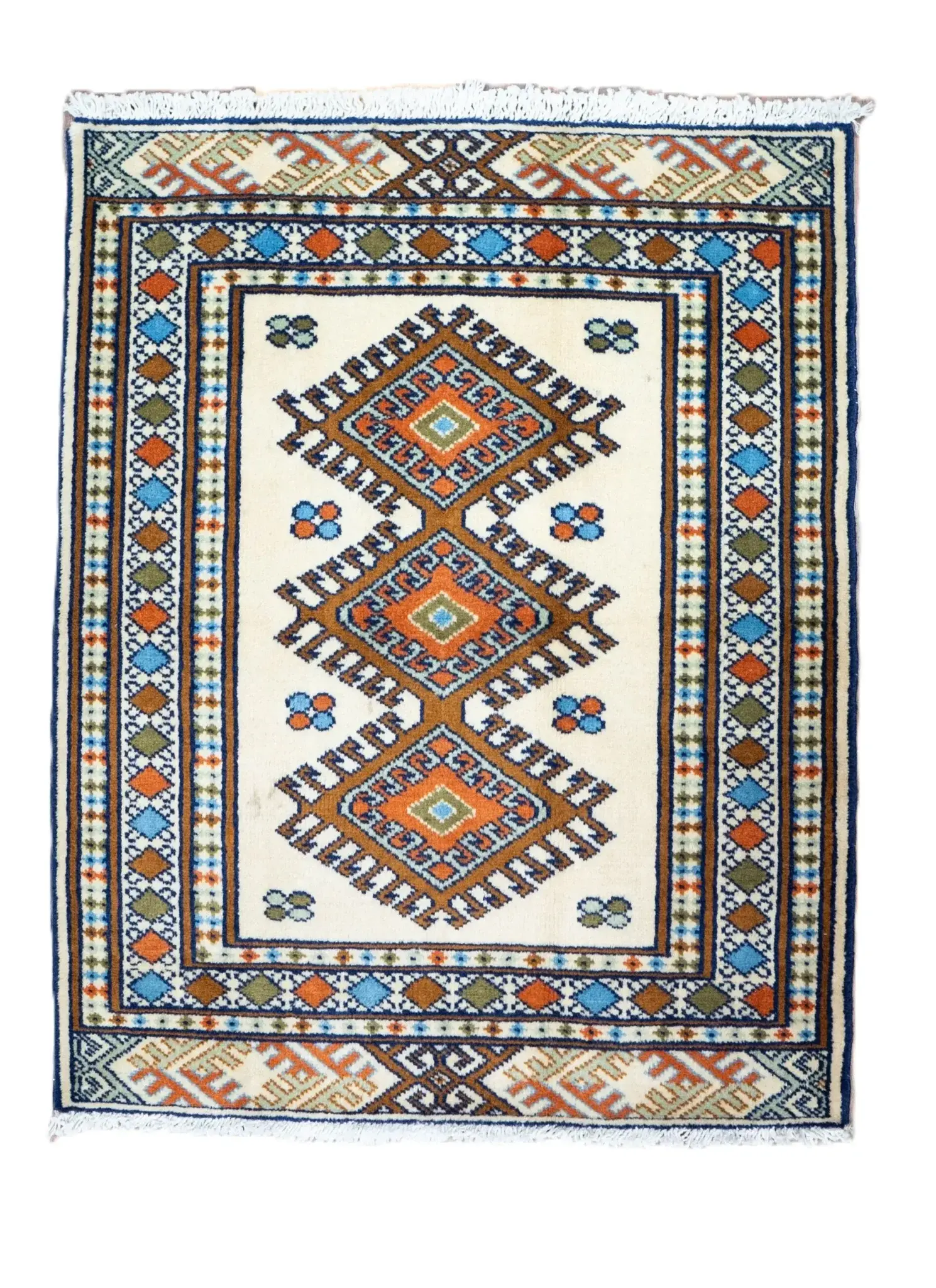 Turkmen Rug 2.1’x2.11′