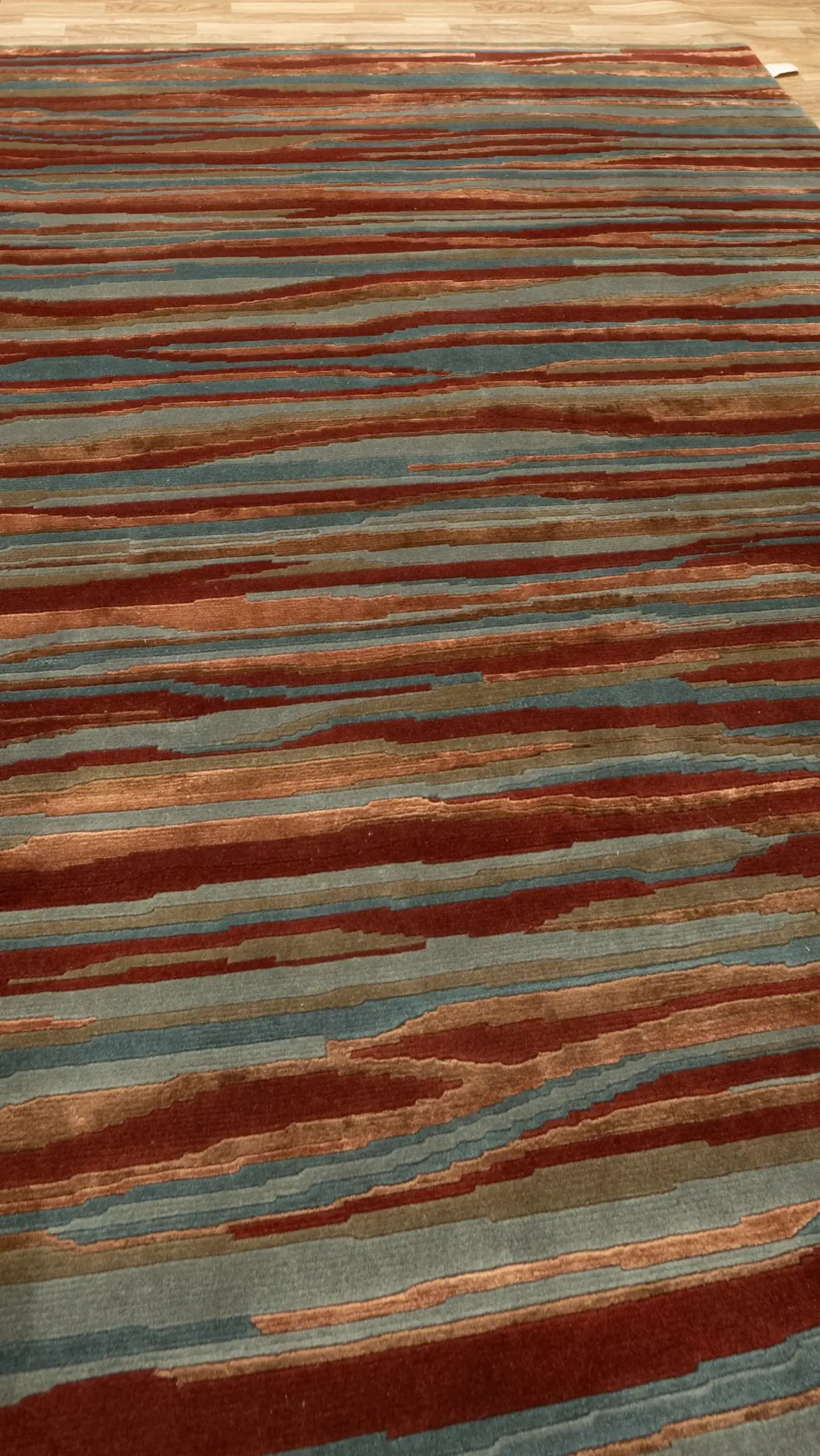 Tibet Wool Silk Rug 6.0 x 9.0'
