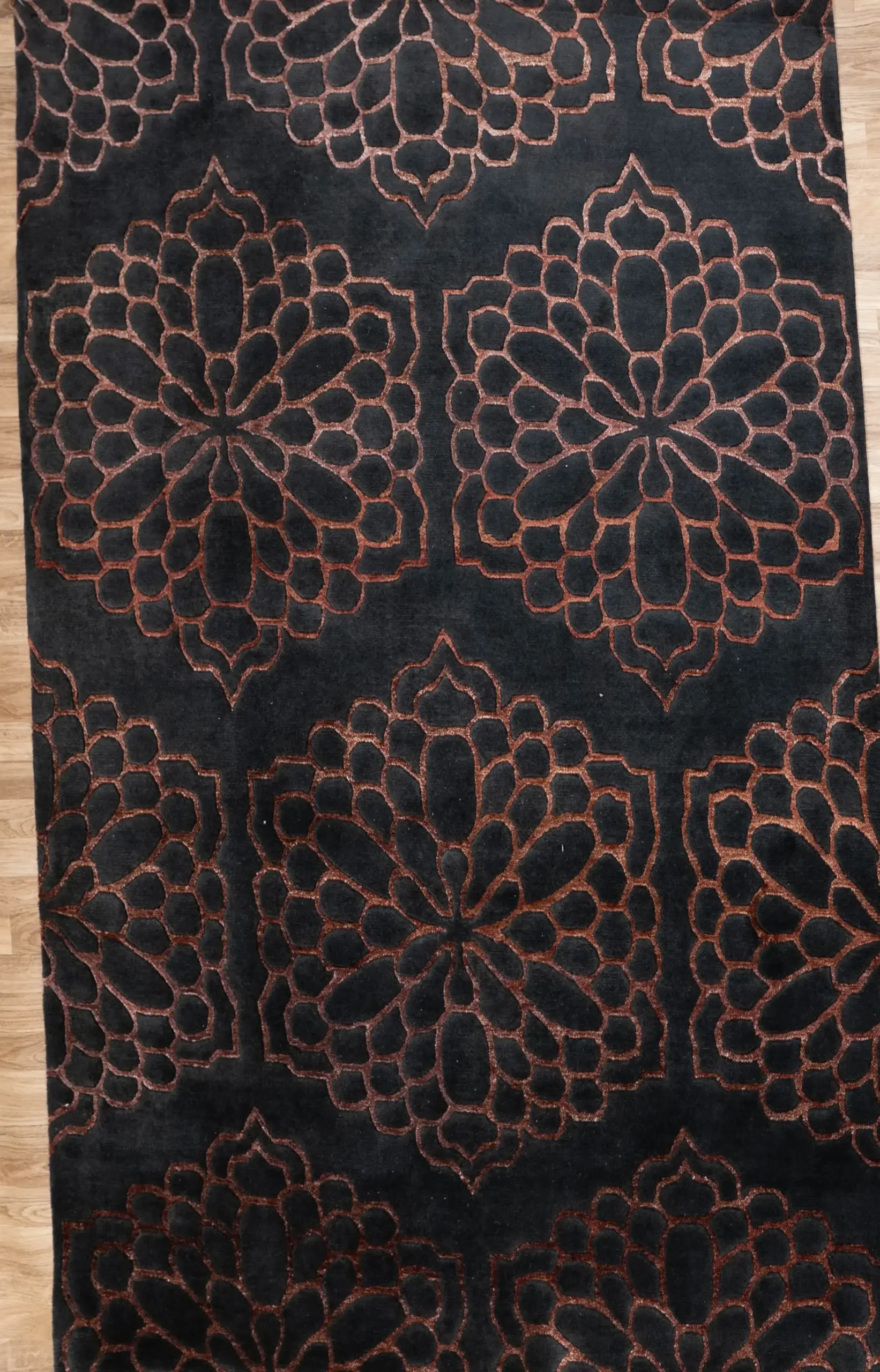 Tibet Wool Silk Rug 8 x 6'