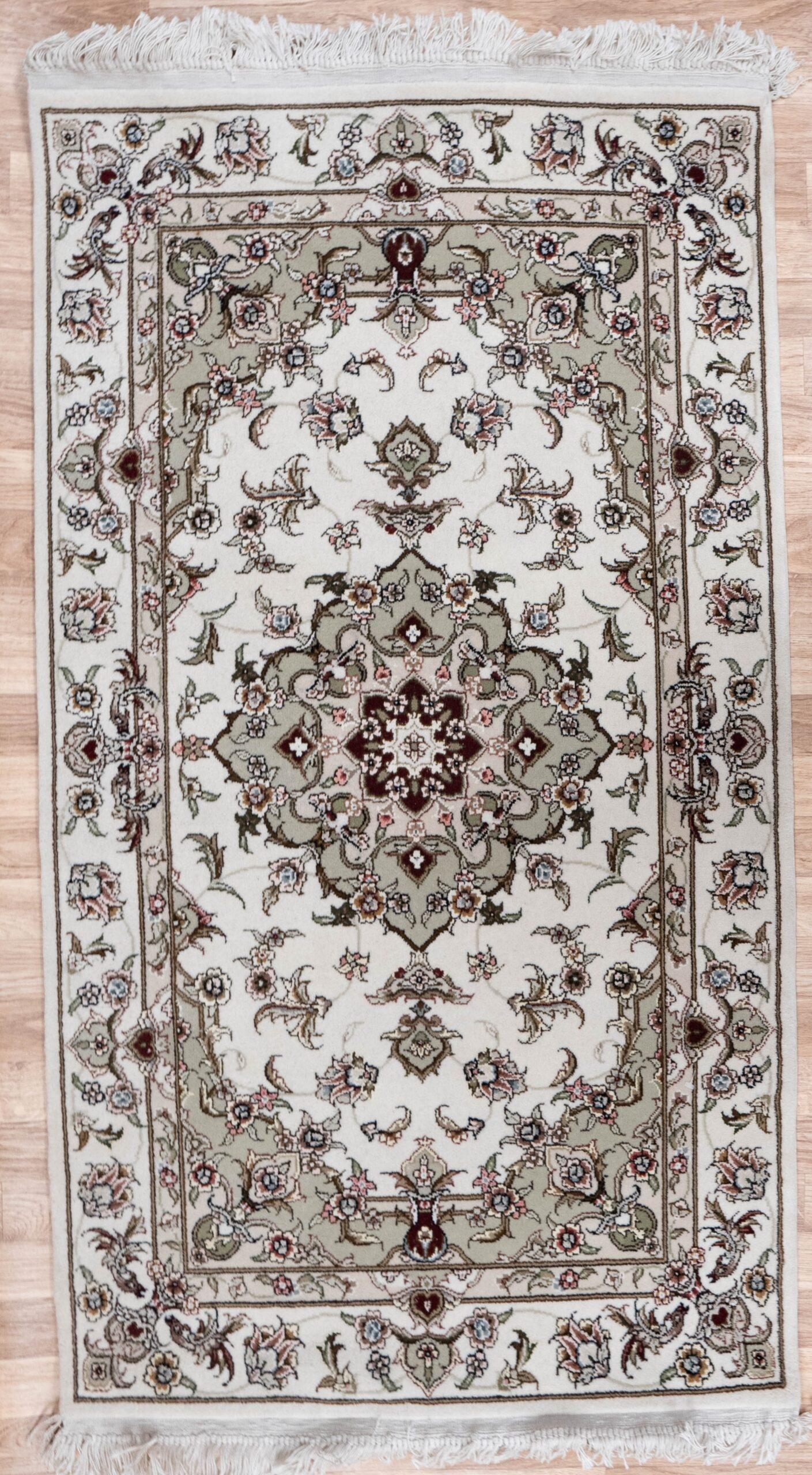 Kashan Wool Rug 3.0x5.0