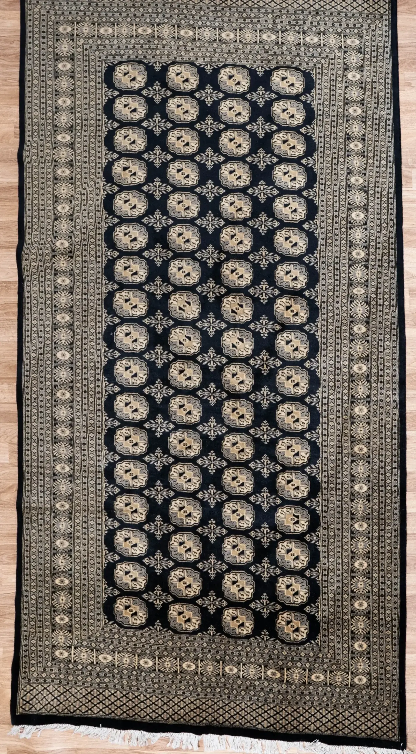 Bokhara Wool Pile Rug 5.0 x 8.0'