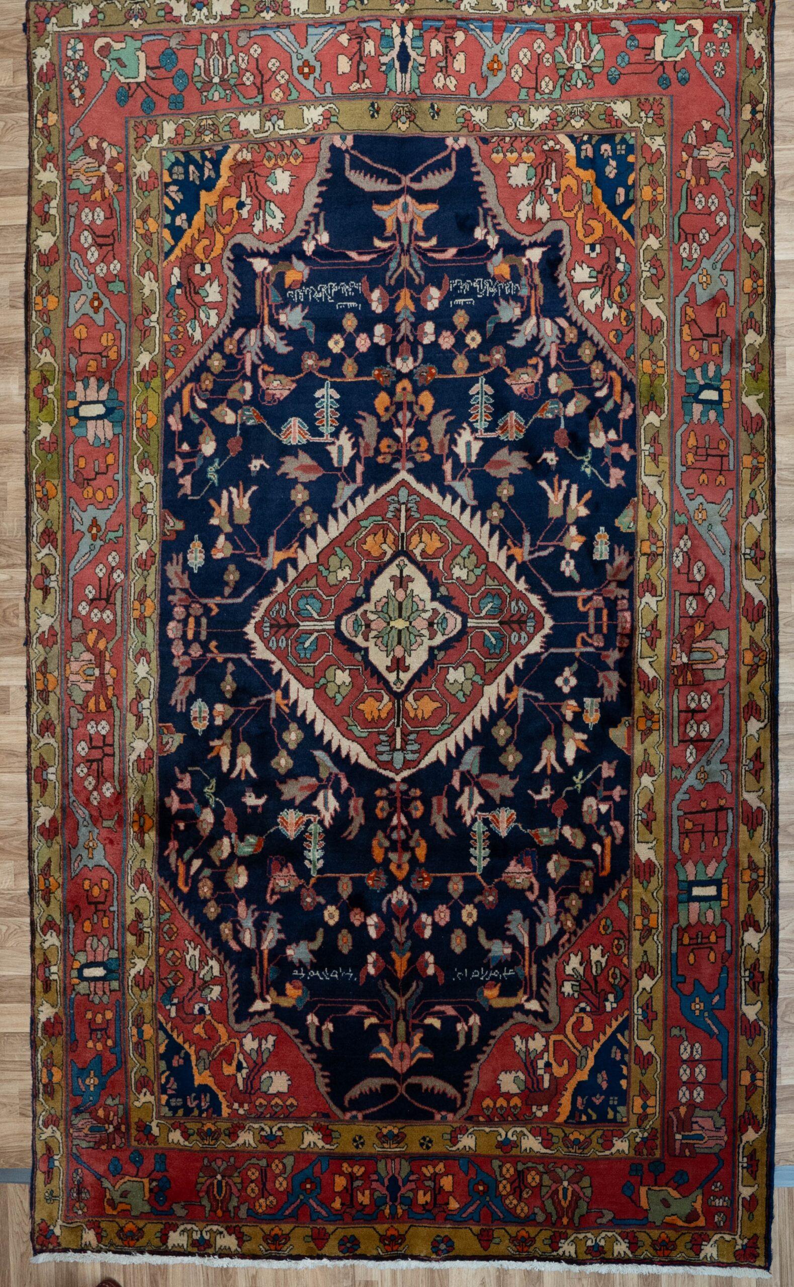Sarouk Rug 9.4x6.6