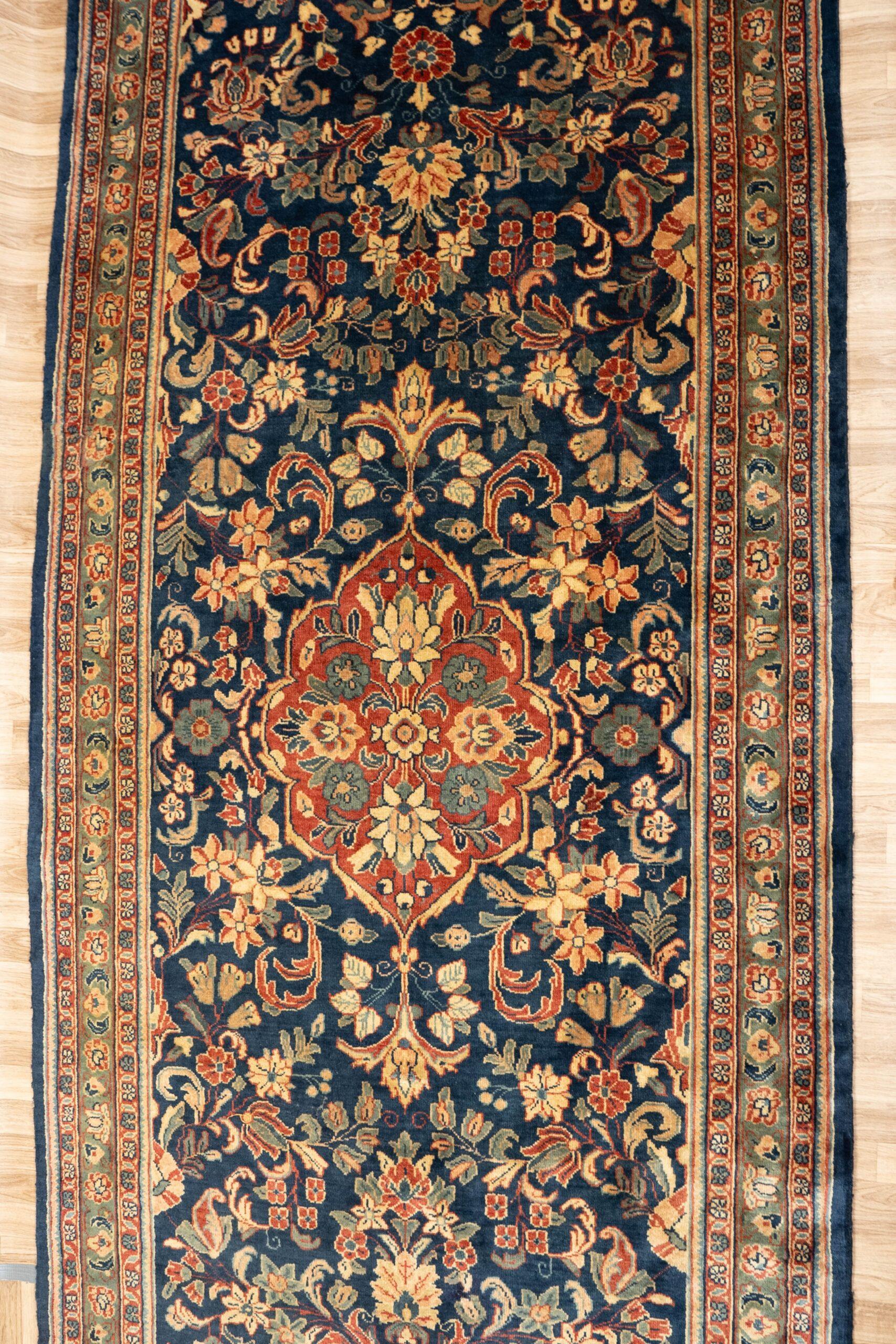 Afshar Wool Rug 13.8x5.0