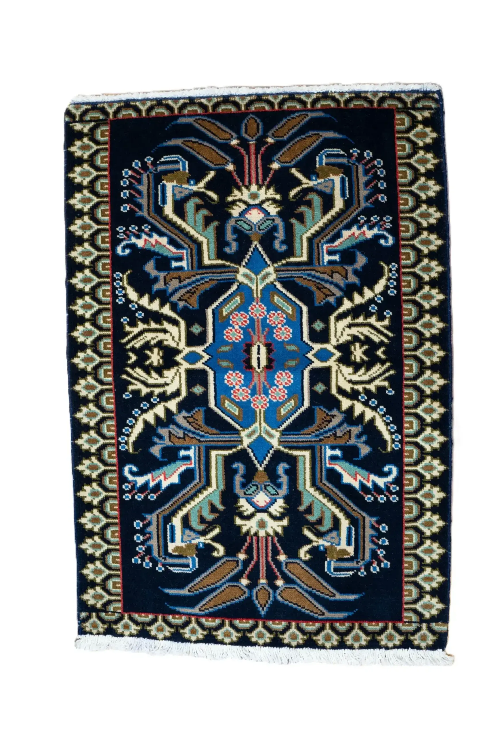Kashan Wool Rug 2.1 x 3.1