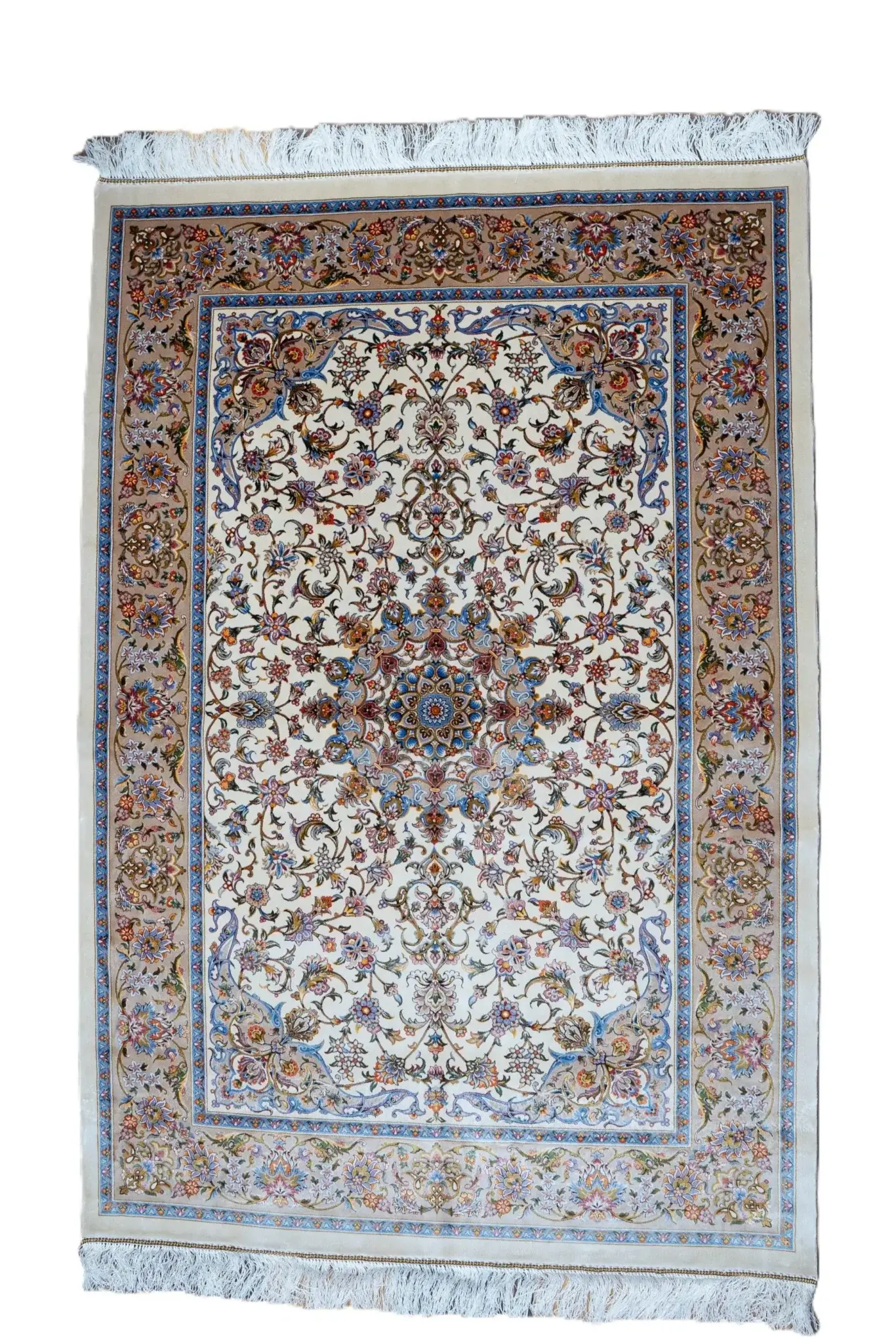 Qum Design Silk Rug 5.0' × 3.0'