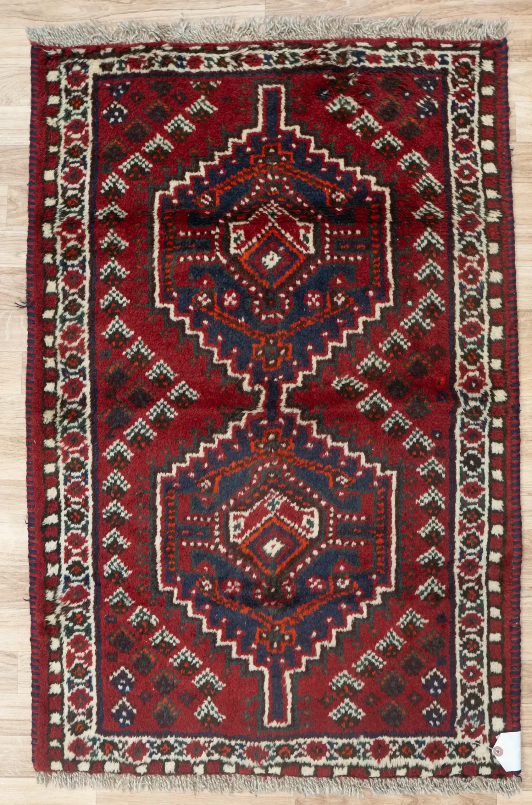 Shiraz Tabriz Wool Rug 2.5x4.0