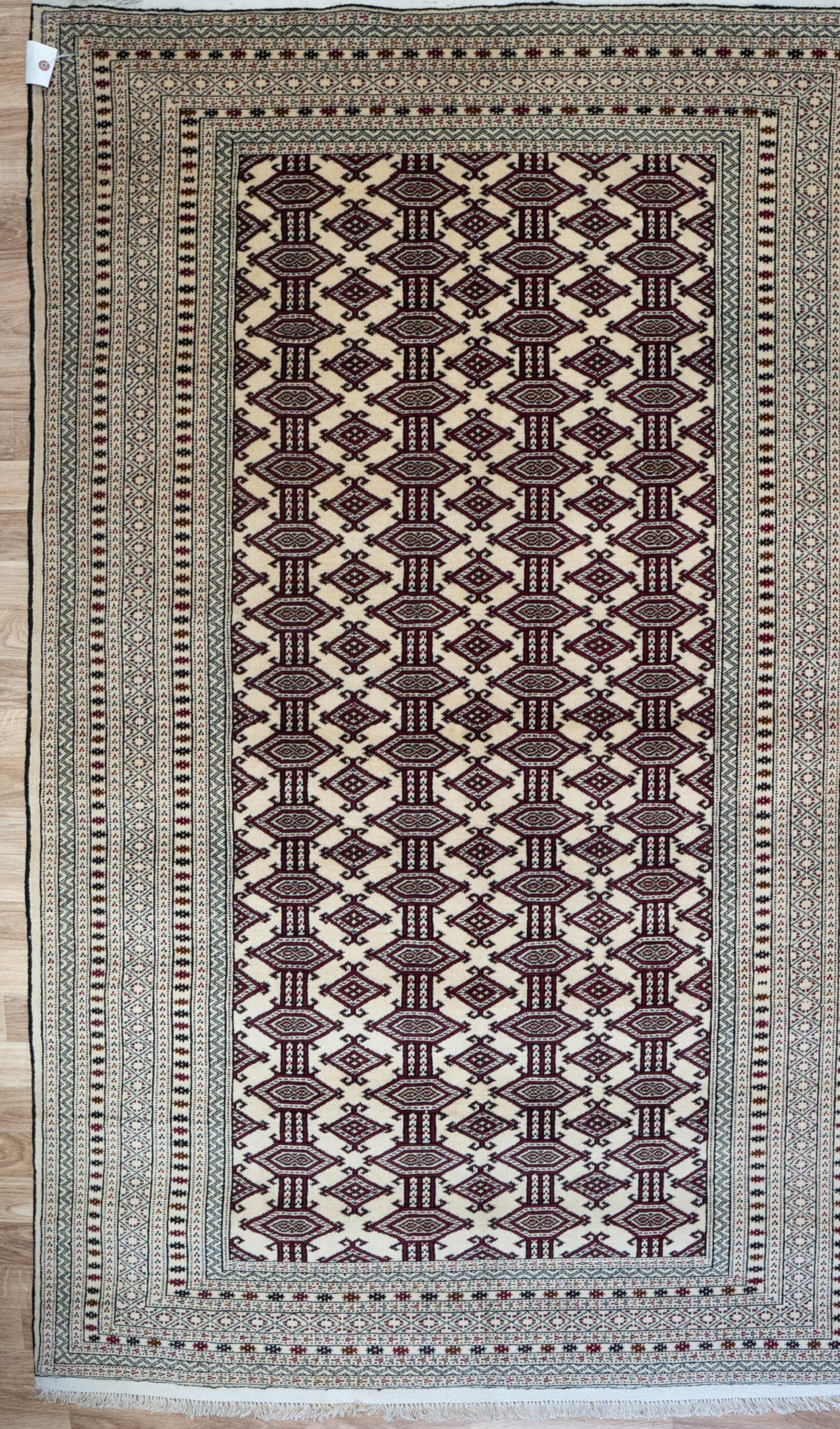 Turkmen Silk Base Rug 4'x6.2'